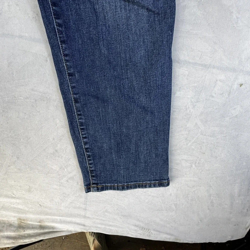 Banana Republic Womens Boyfriend Jeans Blue Denim High Rise Slim Fit Size 32/14